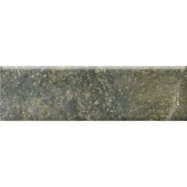 MARAZZI Bengal 3 in. x 12 in. Slate Porcelain Bullnose Floor and Wall Tile