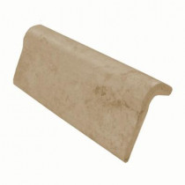Chair Rail Ceramic Wall Tile, Daltile Briton Bone