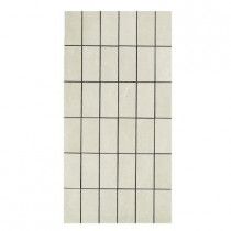 U.S. Ceramic Tile Avila 12 in. x 24 in. Blanco Porcelain Mosaic Tile-DISCONTINUED