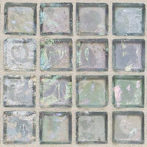 Daltile Egyptian Glass Aquamarine 12 in. x 12 in. x 6 mm Glass Face-Mounted Mosaic Wall Tile