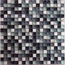 Epoch Architectural Surfaces Cloudz Nimbostratus-1432 Stone And Glass Blend Mesh Mounted Floor and Wall Tile - 3 in. x 3 in. Tile Sample