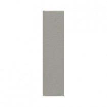 Daltile Colour Scheme Desert Gray Solid 1 in. x 6 in. Porcelain Cove Base Corner Trim Floor and Wall Tile
