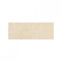 Daltile City View Harbour Mist 3 in. x 12 in. Porcelain Bullnose Floor and Wall Tile