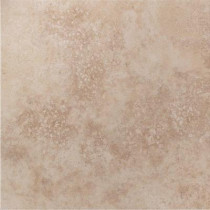 U.S. Ceramic Tile Tuscany Ivory 13 in. x 13 in. Glazed Porcelain Floor & Wall Tile-DISCONTINUED