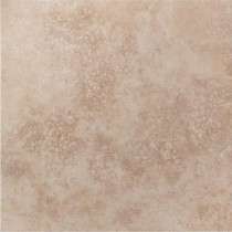 U.S. Ceramic Tile Tuscany Ivory 18 in. x 18 in. Glazed Porcelain Floor & Wall Tile-DISCONTINUED