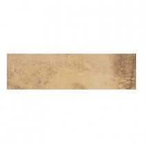 Daltile Aspen Lodge Golden Ridge 3 in. x 12 in. Porcelain Bullnose Floor and Wall Tile-DISCONTINUED