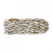 Solistone Standing Pebbles Grotto 4 in. x 12 in. x 15.875mm - 19.05mm River Rock Mesh-Mounted Mosaic Wall Tile (5 sq. ft./case)