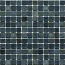 Epoch Architectural Surfaces Metalz Textured Tungsten-1009 Mosiac Recycled Glass Mesh Mounted Floor and Wall Tile - 3 in. x 3 in. Tile Sample