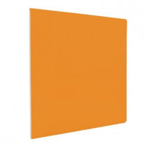 U.S. Ceramic Tile Color Collection Bright Tangerine 6 in. x 6 in. Ceramic Surface Bullnose Corner Wall Tile-DISCONTINUED