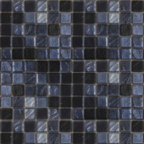 Epoch Architectural Surfaces Metalz Galena-1013 Mosiac Recycled Glass Mesh Mounted Floor and Wall Tile - 3 in. x 3 in. Tile Sample