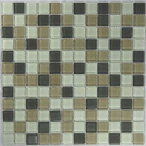 EPOCH Riverz Humbolt Mosaic Glass Mesh Mounted Tile - 3 in. x 3 in. Tile Sample