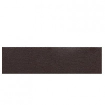 Daltile Colour Scheme Cityline Kohl Solid 3 in. x 12 in. Porcelain Bullnose Floor and Wall Tile-DISCONTINUED