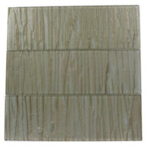 Splashback Tile 4 in. x 12 in. Glass Subway Floor and Wall Tile-DISCONTINUED