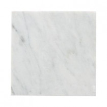 Jeffrey Court Carrara 6 in. x 6 in. Honed Marble Floor/Wall Tile (4 pieces/1 sq. ft./1pack)