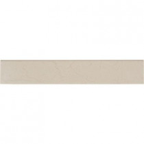 ELIANE Marfil 3 in. x 20 in. Polished Porcelain Bullnose Floor and Wall Tile