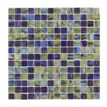 Jeffrey Court Vineyard 12 in. x 12 in. x 4 mm Glass Mosaic Wall Tile