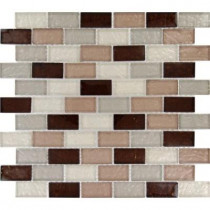 MS International Ayres Blend 12 in. x 12 in. x 8 mm Glass Mesh-Mounted Mosaic Tile