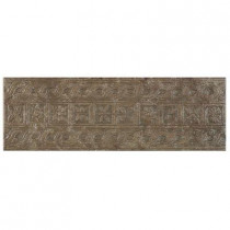 U.S. Ceramic Tile Craterlake Bamboo 6 in. x 18 in. Glazed Porcelain Border Floor & Wall Tile-DISCONTINUED