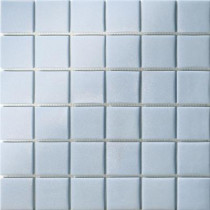 Elementz 12.5 in. x 12.5 in. Capri Celeste Grip Glass Tile-DISCONTINUED