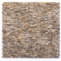 Solistone Modern Opera 12 in. x 12 in. x 9.5mm Marble Natural Stone Mesh-Mounted Mosaic Wall Tile (10 sq. ft./Case)