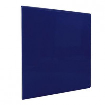U.S. Ceramic Tile Color Collection Bright Cobalt 6 in. x 6 in. Ceramic Surface Bullnose Corner Wall Tile-DISCONTINUED