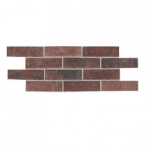 Daltile Union Square Courtyard Red 2 in. x 8 in. Ceramic Paver Floor and Wall Tile (6.25 sq. ft. / case)
