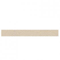 Daltile Identity Bistro Cream Fabric 1 in. x 6 in. Porcelain Cove Base Corner Floor and Wall Tile