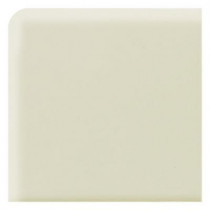 Daltile Semi-Gloss Mint Ice 4-1/4 in. x 4-1/4 in. Ceramic Bullnose Corner Wall Tile-DISCONTINUED