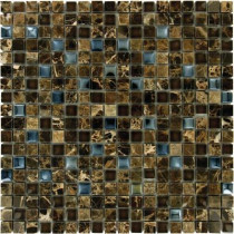 MS International Emperador 12 in. x 12 in. x 8 mm Glass Stone Mesh-Mounted Mosaic Tile (10 sq. ft. / case)
