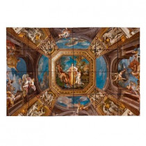 Tile My Style Vatican 36 in. x 24 in. Tumbled Marble Tiles (6 sq. ft. /case)