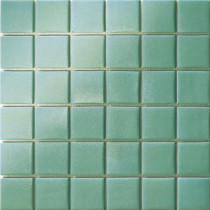 Elementz 12.5 in. x 12.5 in. Capri Tormalina Grip Glass Tile-DISCONTINUED