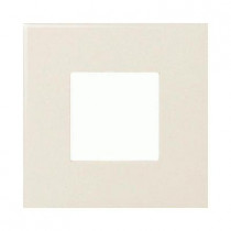 Daltile Fashion Accents Almond 4-1/4 in. x 4-1/4 in. Ceramic Square-Insert Accent Wall Tile
