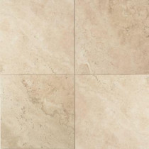 Daltile Travertine Baja Cream 12 in. x 12 in. Natural Stone Floor and Wall Tile (10 sq. ft. / case)
