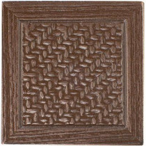 MARAZZI Montagna Bronze 2 in. x 2 in. Metal Resin Basketweave Decorative Floor/Wall Tile