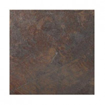 U.S. Ceramic Tile Eden 18 in. x 18 in. Cinnabar Porcelain Floor Tile-DISCONTINUED