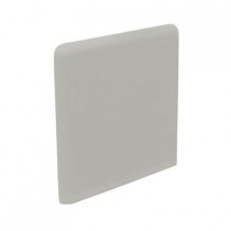 U.S. Ceramic Tile Color Collection Bright Taupe 3 in. x 3 in. Ceramic Surface Bullnose Corner Wall Tile-DISCONTINUED