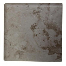 Daltile Brancacci Aria Ivory 6 in. x 6 in. Ceramic Surface Bullnose Corner Wall Tile