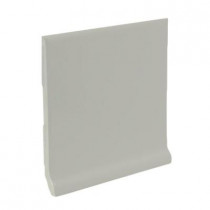 U.S. Ceramic Tile Matte Taupe 6 in. x 6 in. Ceramic Stackable /Finished Cove Base Wall Tile-DISCONTINUED