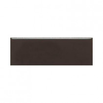 Daltile Modern Dimensions Gloss Cityline Kohl 4-1/4 in. x 12 in. Ceramic Wall Tile (10.64 sq. ft. / case)-DISCONTINUED