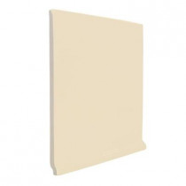U.S. Ceramic Tile Color Collection Matte Khaki 6 in. x 6 in. Ceramic Stackable Left Cove Base Corner Wall Tile-DISCONTINUED