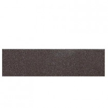 Daltile Colour Scheme City Line Kohl Speckled 3 in. x 12 in. Porcelain Bullnose Floor and Wall Tile-DISCONTINUED