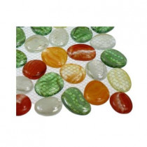 Splashback Tile Candy Glass Tile - 6 in. x 6 in. Tile Sample-DISCONTINUED