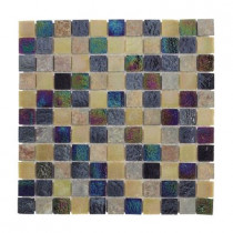 Jeffrey Court Himalayan Slate Glass 12 in. x 12 in. Wall Tile-DISCONTINUED