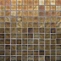 Studio E Edgewater Dusk 1 in. x 1 in. 11 3/4 in. x 11 3/4 in. Glass Floor & Wall Mosaic Tile-DISCONTINUED