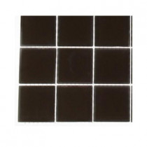 Splashback Tile Contempo Mahogany Frosted Glass - 6 in. x 6 in. Tile Sample-DISCONTINUED