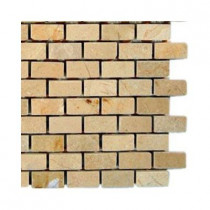 Splashback Tile Crema Marfil Bricks Marble Floor and Wall Tile Sample