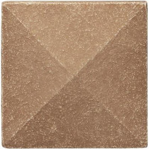 Weybridge 2 in x 2 in. Cast Stone Pyramid Dot Noche Tile (10 pieces / case) - Discontinued