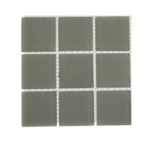 Splashback Tile Contempo Natural White Frosted Glass Tile Sample