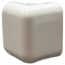 U.S. Ceramic Tile Bright Bone 2 in. x 2 in. Ceramic Sink Rail Left/Right Corner Wall Tile-DISCONTINUED