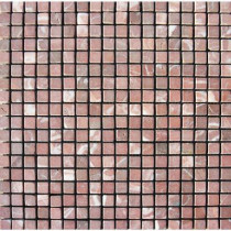 MS International Rojo Alicante 12 in. x 12 in. x 10 mm Tumbled Marble Mesh-Mounted Mosaic Tile (10 sq. ft. / case)